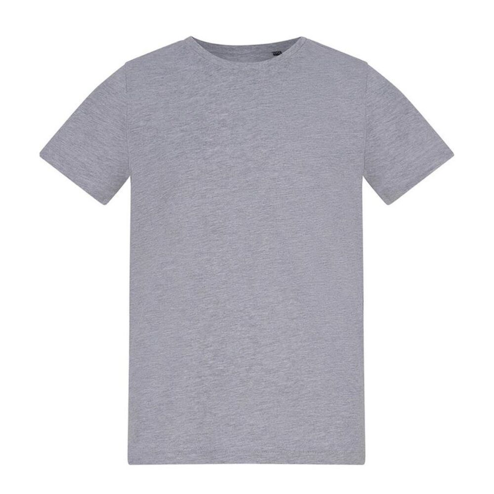 Awdis Childrens/Kids Plain T-Shirt / Heather Grey